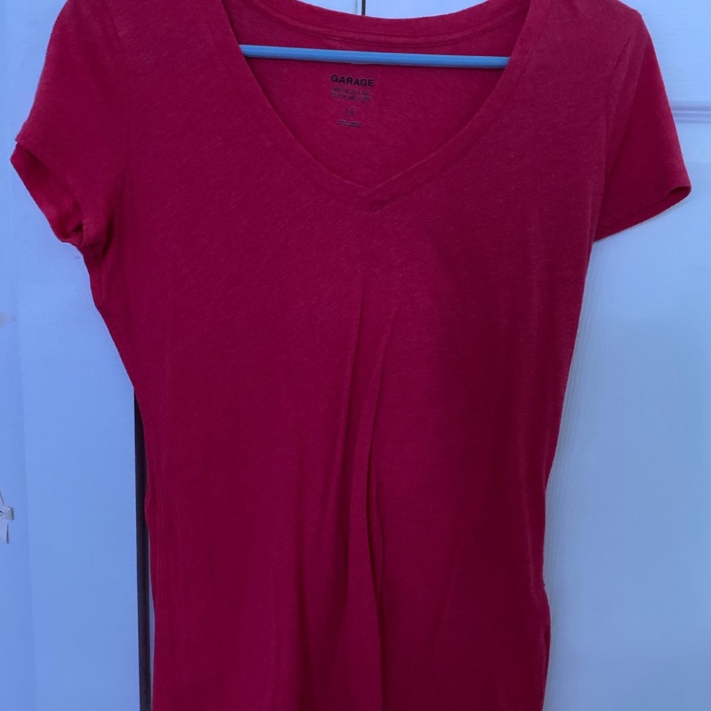 pretty pink t-shirt!